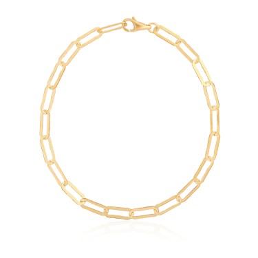 14 Ayar Sarı Altın Ataç Bileklik