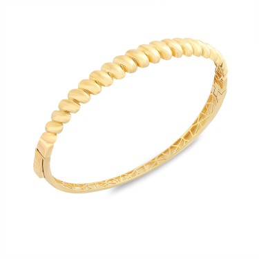 14 Ayar Sarı Altın Kelepçe