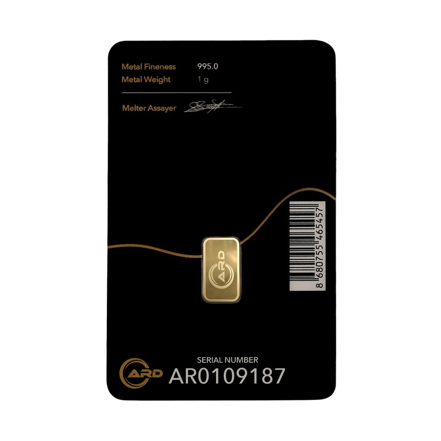 ARD 1 gr 995.0 24 Ayar Külçe Altın