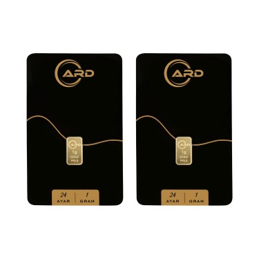 ARD 1 gr 24 Ayar Külçe Altın 2 Adet