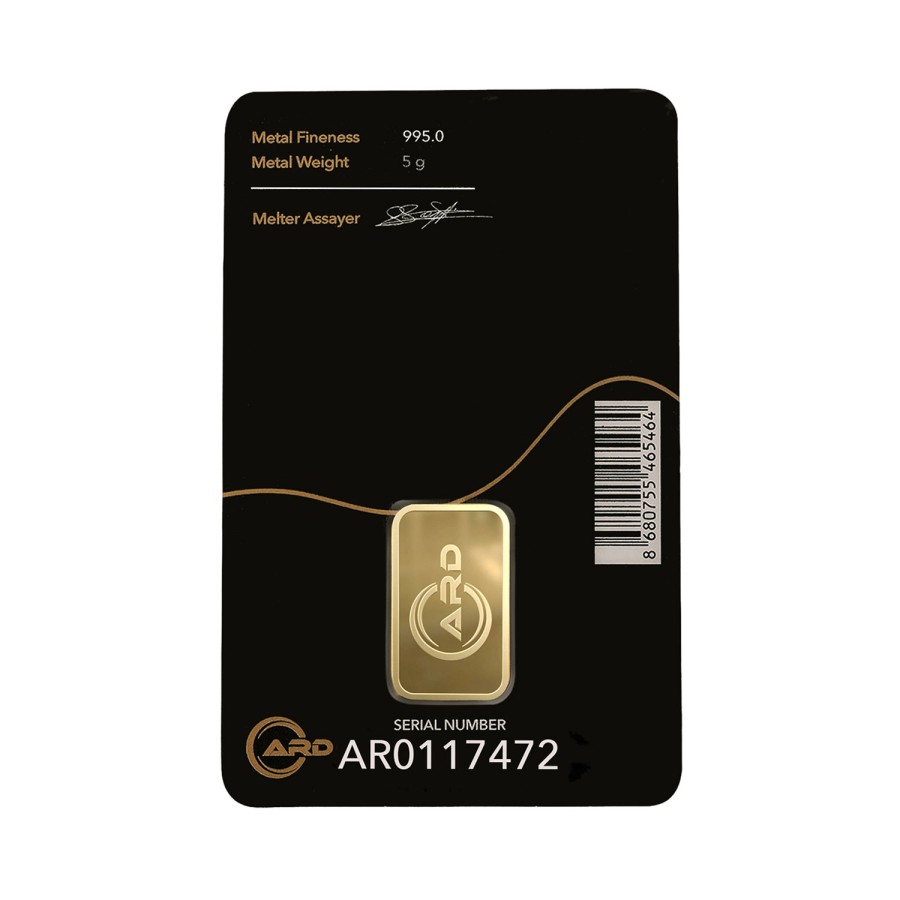 ARD 5 gr 995 24 Ayar Külçe Altın