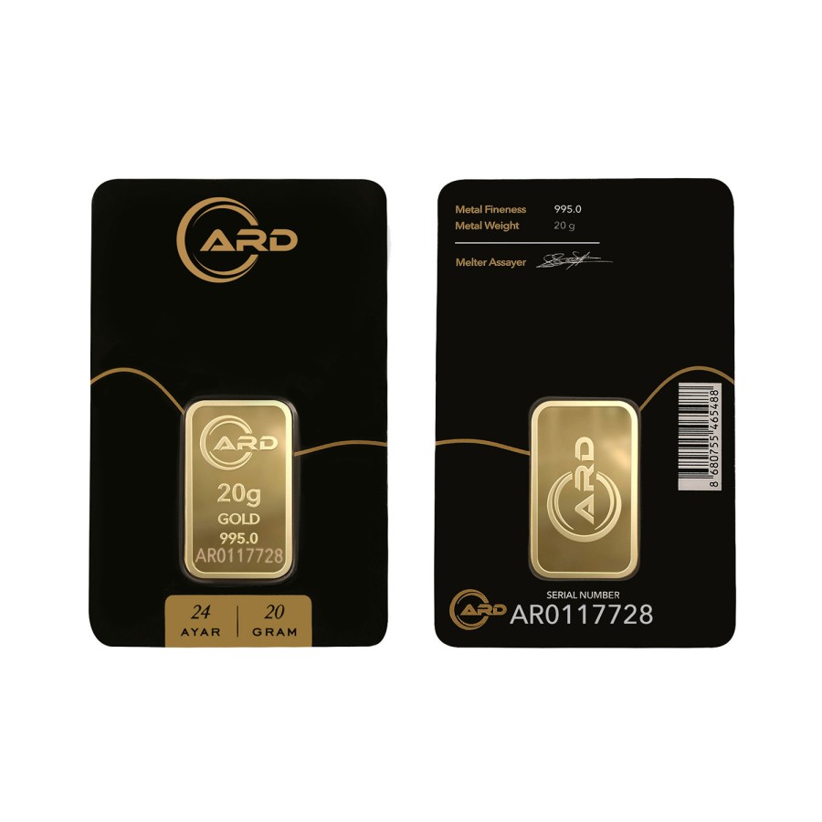 ARD 20 gr 995 24 Ayar Külçe Altın