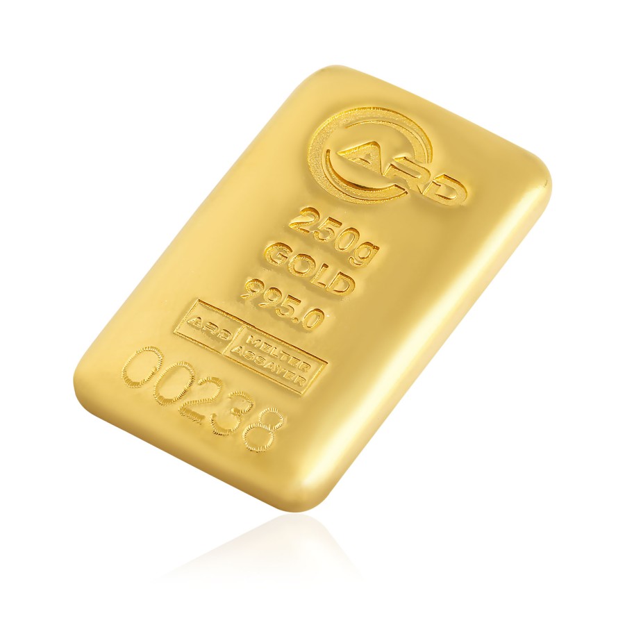 ARD 250 gr 995 24 Ayar Külçe Altın