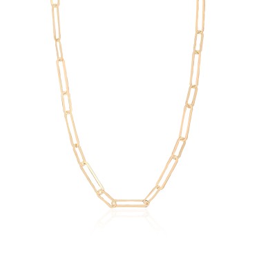 14 Ayar Sarı Altın Tasarım Ataç Figürlü Kolye