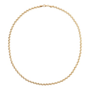 14 Ayar Sarı Altın Modern Özel Tasarım Kolye