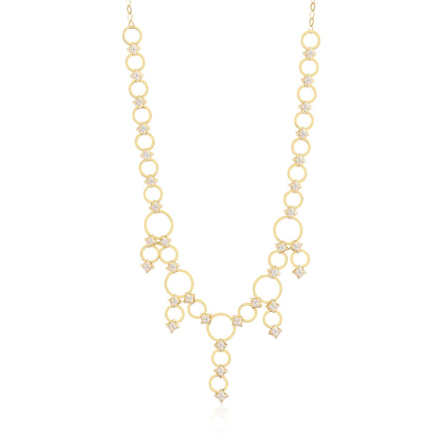 14 Ayar Sarı Altın Halka Zincir Kolye