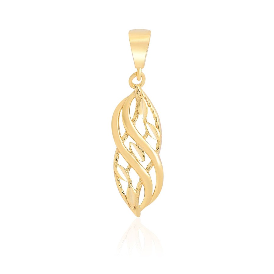 14 Ayar Sarı Altın  Özel Tasarım Kolye Ucu