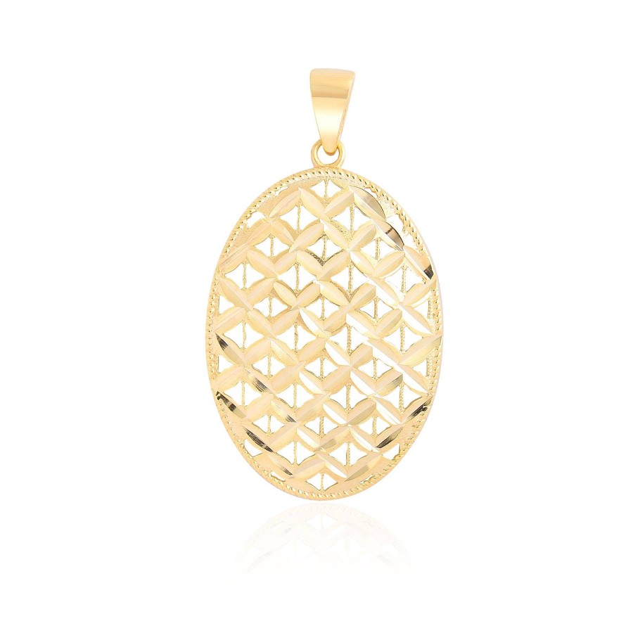 14 Ayar Sarı Altın  Özel Tasarım Kolye Ucu