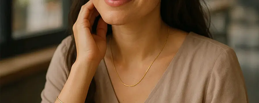 Altın Kolye, Küpe ve Bileklik Kombin Önerileri Altın Kolye, Küpe ve Bileklik Kombin Önerileri